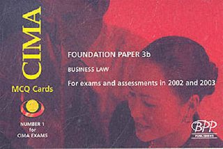 Cima Paper 3b - Stage 1: Business Law (Fblw)