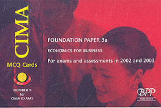 Cima Paper 3a - Stage 1: Economics for Business (Fecb)