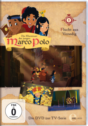 Die Abenteuer des jungen Marco Polo. Tl.1, 1 DVD