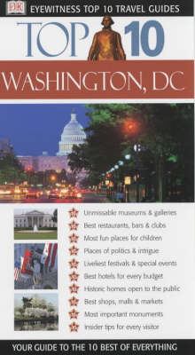 DK Eyewitness Top 10 Travel Guide: Washington - Ron Burke, Susan Burke