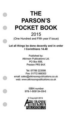 The Parson's Pocket Book Loose Leaf Diary - 