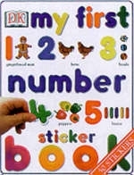 My First Number Sticker Book -  Dk