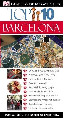 DK Eyewitness Top 10 Travel Guide: Barcelona