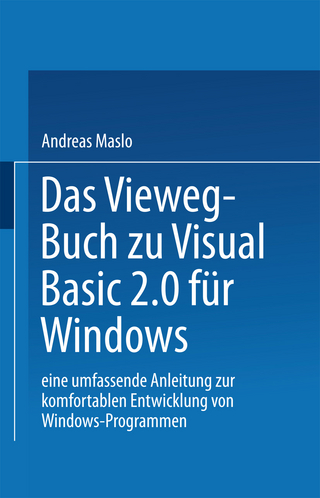 Das Vieweg-Buch zu Visual Basic 2.0 für Windows