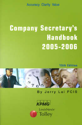 Tolley's Company Secretary's Handbook - Jerry P. L. Lai