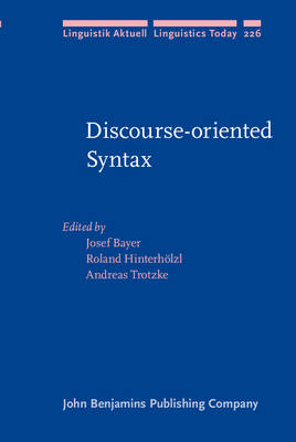 Discourse-oriented Syntax - 