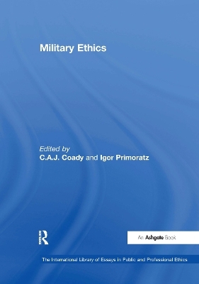 Military Ethics - Igor Primoratz