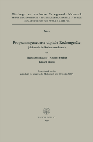 Programmgesteuerte digitale Rechengeräte (elektronische Rechenmaschinen)