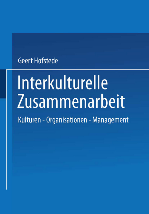 Interkulturelle Zusammenarbeit - Geert Hofstede