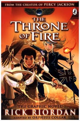 Throne of Fire: The Graphic Novel (The Kane Chronicles Book 2) -  Rick Riordan