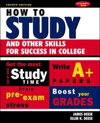 How to Study - James Deese, Ellin Deese