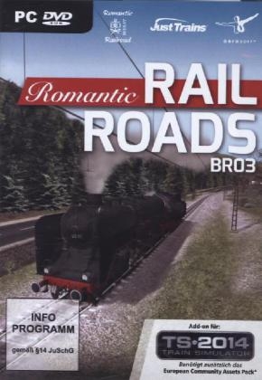 AddOn Trainsimulator 2014 Romantic Railroads, CD-ROM