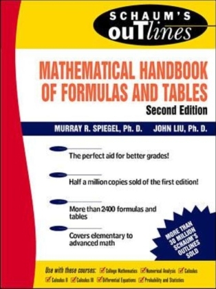 Schaum's Mathematical Handbook of Formulas and Tables - Murray Spiegel