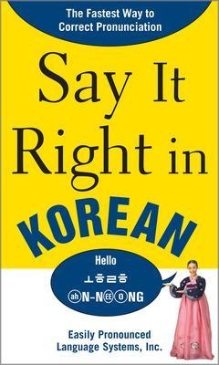 Say It Right in Korean - NA EPLS