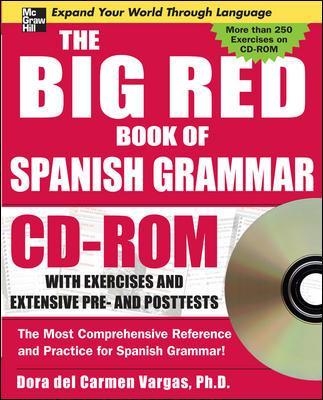 The Big Red Book of Spanish Grammar w/CD-ROM - Dora Del Carmen Vargas