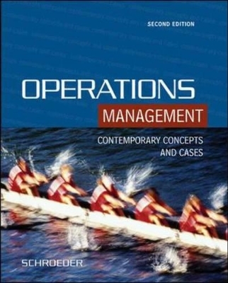 Operations Management - Roger G. Schroeder