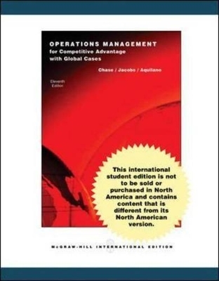 Operations Management for Competitive Advantage