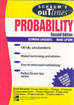 Schaum's Outline of Probability -  LIPSCHUTZ,  SEYMOUR