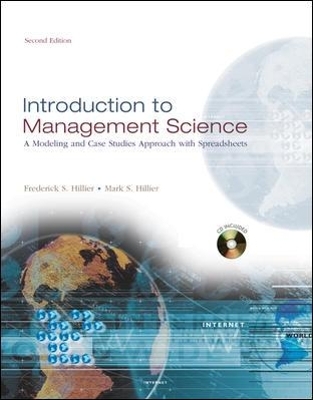 Introduction to Management Science w/ Student CD-ROM - Frederick Hillier, Mark Hillier