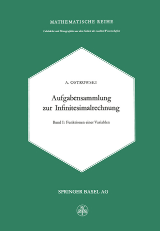 Aufgabensammlung zur Infinitesimalrechnung
