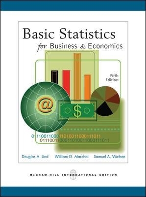 Basic Statistics for Business and Economics with Student CD-ROM - Douglas Lind, William Marchal, Samuel Wathen