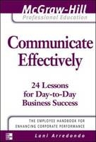 Communicate Effectively - Lani Arredondo