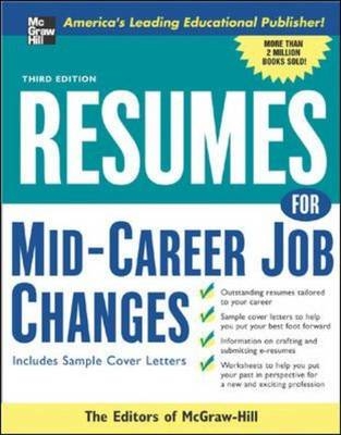 Resumes for Mid-Career Job Changes -  McGraw-Hill