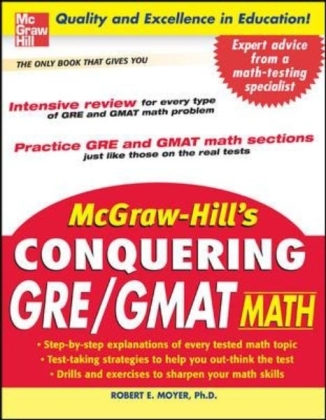 McGraw-Hill's Conquering GRE/GMAT Math - Robert Moyer