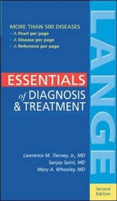 Essentials of Diagnosis & Treatment, 2nd ed. (Book & PDA Combo) - Lawrence M. Tierney, Sanjay Saint, Mary A. Whooley