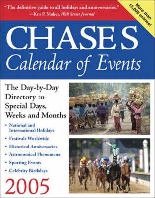 Chase's Calendar of Events -  Editors of Chase