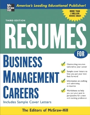 Resumes for Business Management Careers -  MCGRAW HILL