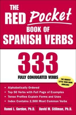 The Red Pocket Book of Spanish Verbs - Ronni Gordon, David Stillman