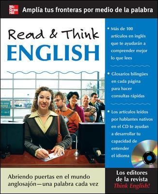 Read & Think English (Book + Audio CD) -  The Editors of Think English! Magazine