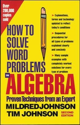 How to Solve Word Problems in Algebra