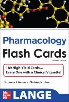 Lange Pharmacology Flash Cards - Suzanne Baron, Christoph Lee