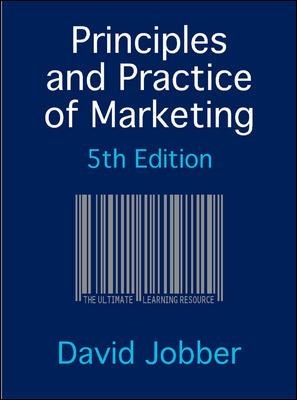 Principles and Practice of Marketing