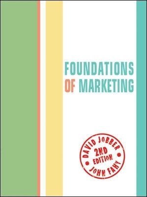 Foundations of Marketing with Redemption card - David Jobber, John Fahy