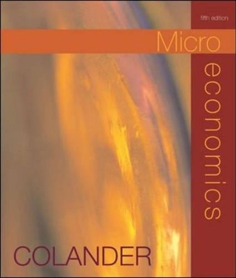 Microeconomics - David C. Colander