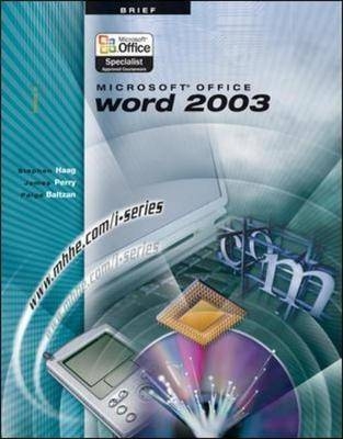 The I-Series Microsoft Office Word 2003 Brief