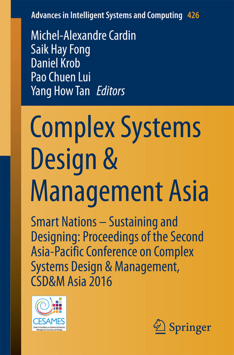 Complex Systems Design & Management Asia - 