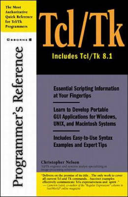 Tcl/Tk Programmer's Reference - Chris Nelson