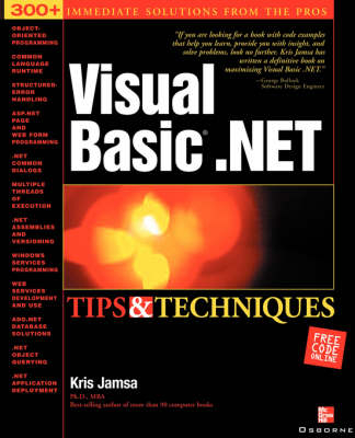 Visual Basic.NET Tips and Techniques - Kris Jamsa