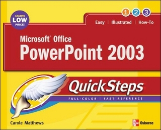 Microsoft Office PowerPoint 2003 QuickSteps