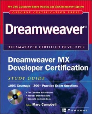 Dreamweaver MX Developer Certification
