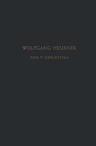 Festschrift zum 75. Geburtstag