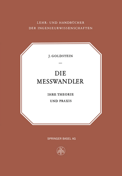 Die Messwandler - Isaak Goldstein