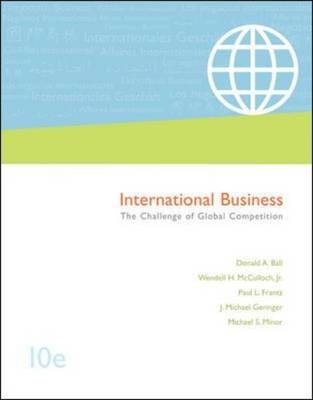 International Business - Michael Geringer, Michael S. Minor