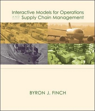 Interactive Models for Operations and Supply Chain Management 1e with CD