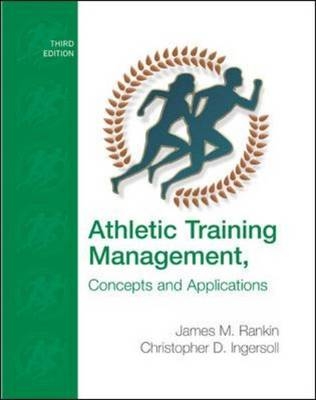 Athletic Training Management: Concepts and Applications with eSims Bind-in Card - James Rankin, Christopher Ingersoll