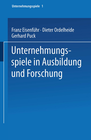 Unternehmungsspiele in Ausbildung und Forschung